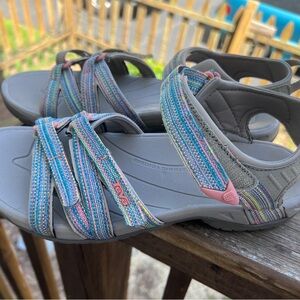 Teva Multicolor Sport Sandals for Outdoor Adventures Women’s size 11
